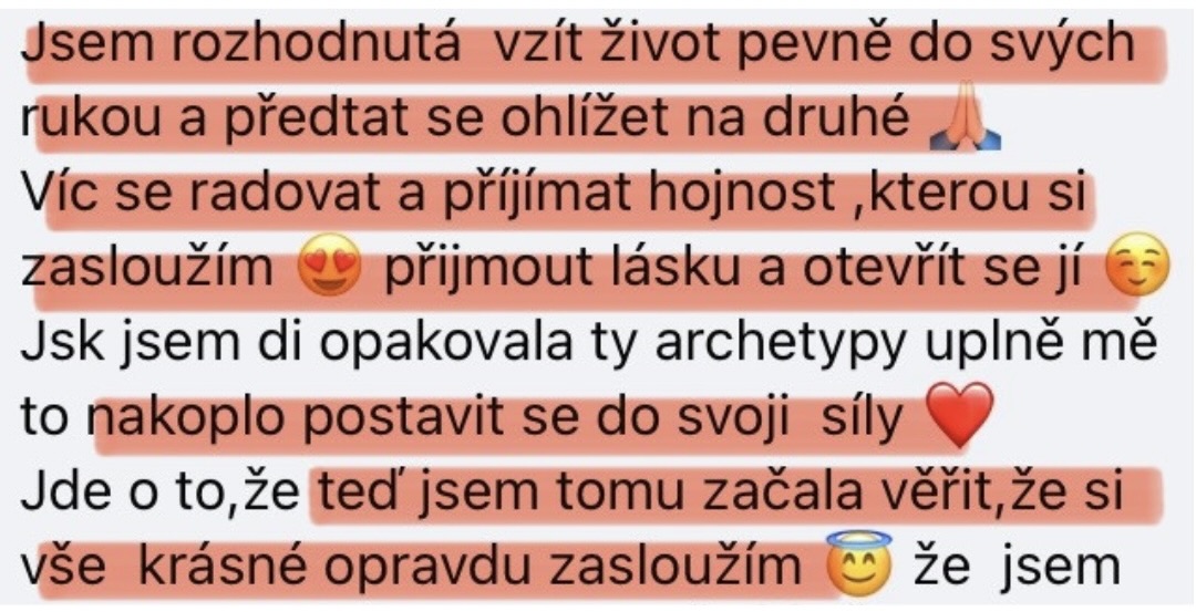 Zkušenost účastnice 2
