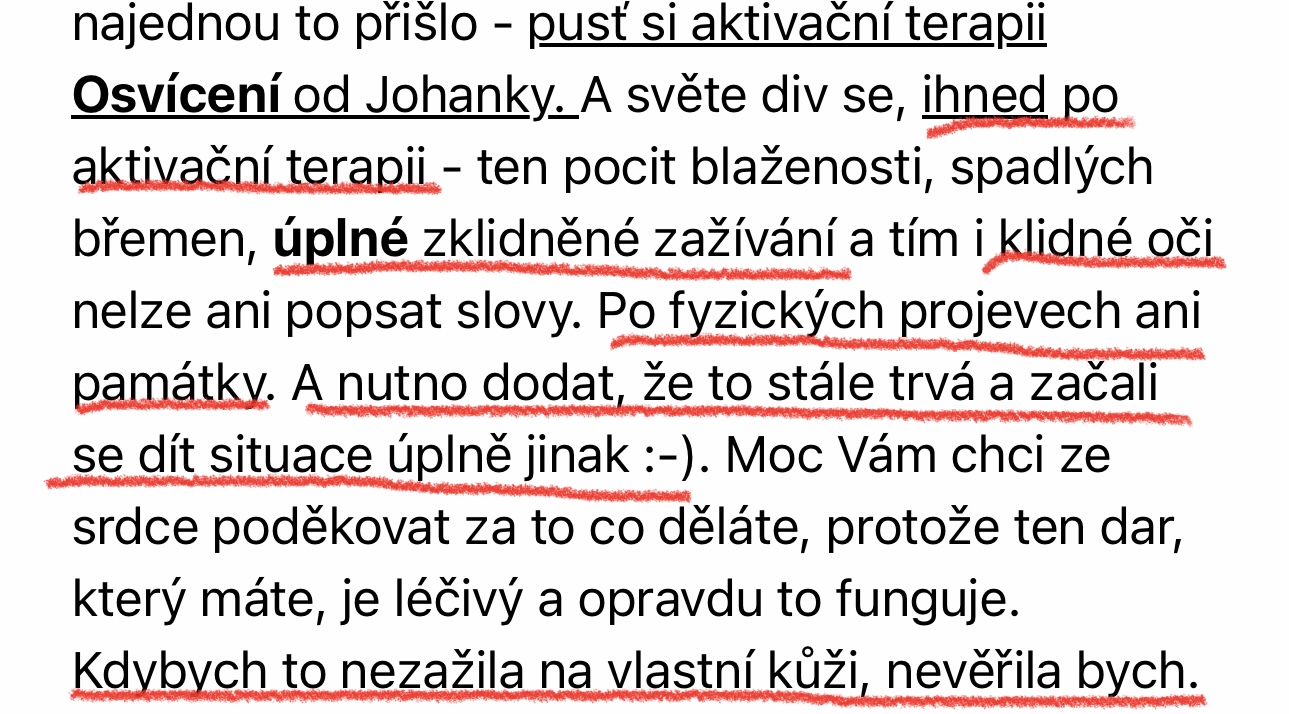 Zkušenost účastnice 10